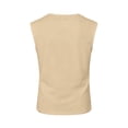 thumbnail image 5 of LTTVQM Mens Workout Tank Tops V Neck Sleeveless Shirt Soft Stretchy Muscle Shirts Athletic Beach Vacation Outfits Khaki 3XL, 5 of 5