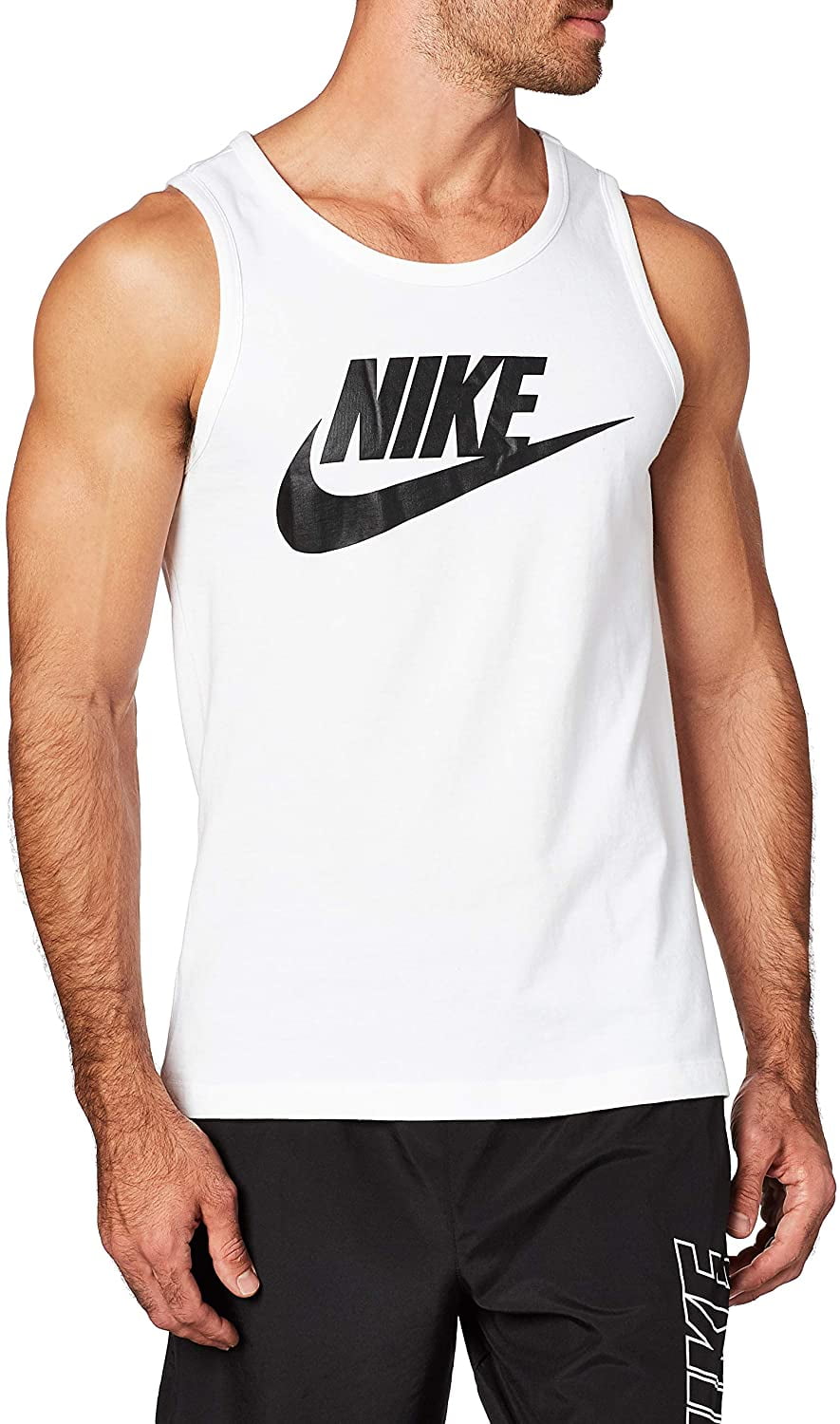 functie Politiebureau Walter Cunningham Nike Sportswear Men's Sleevless Tank Top Shirt (White/Black, S) -  Walmart.com