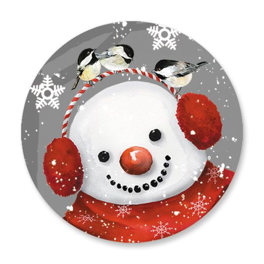 CURRENT Frosty Friends Seals (902739)- Set of 72 Envelope Stickers, 1.5 inches Diameter, for Cards, Presents, and Crafts