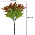 thumbnail image 6 of Sinhoon Artificial Flowers 4PCS Fake Red Spray Morning Glory Plants Shrubs Greenery Bouquet for Your Home Kitchen Table Centerpieces Arrangements Indoor Outdoor Fall Decorations, 6 of 7