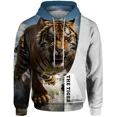 thumbnail image 4 of Sudadera con capucha informal de otoño para hombre, ropa Y2k, sudaderas para hombre, sudadera con capucha con estampado de tigre genial para hombre, sudadera holgada con capucha gótica para hombre, 4 of 5