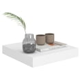 thumbnail image 3 of vidaXL Wall Shelf Set of 2 White Honeycomb MDF, metal Small, 3 of 8