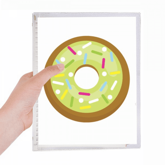 green western dessert food notebook loose diary refillable journal statiry