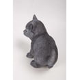 thumbnail image 2 of Garden Decor Animal Statue Russian Blue Kitten Statue, 2 of 4