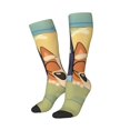 thumbnail image 2 of Saiise Bluey Funny Socks Men Women Boys Kids Adults Novelty Graphic Crew Tube Socks Crazy Design Casual Dress Socks for Sports,Running,Travel, 2 of 7