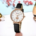 thumbnail image 5 of CURREN Ladies Watches Luxury Women's Clock Flower Dial Quartz Wristwatches Fashion Leather Female Branded Bracelet 9078, 5 of 5