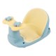 thumbnail image 2 of Asiento de baño para bebé yuxing Silla de ducha infantil portátil de PP antideslizante azul, 2 of 5