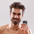 thumbnail image 4 of Transparent Double Head Shaver Men's High Power Digital Display Shaver Rechargeable Portable Small Steel Mini Transparent Body Double Head Shaver, 4 of 7