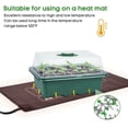 thumbnail image 3 of 12 Holes Plant Seed Grow Box Tray Nursery Seedling Starter Thermal Insulation Insert Propagation Seeding Nursery Pot, 3 of 6
