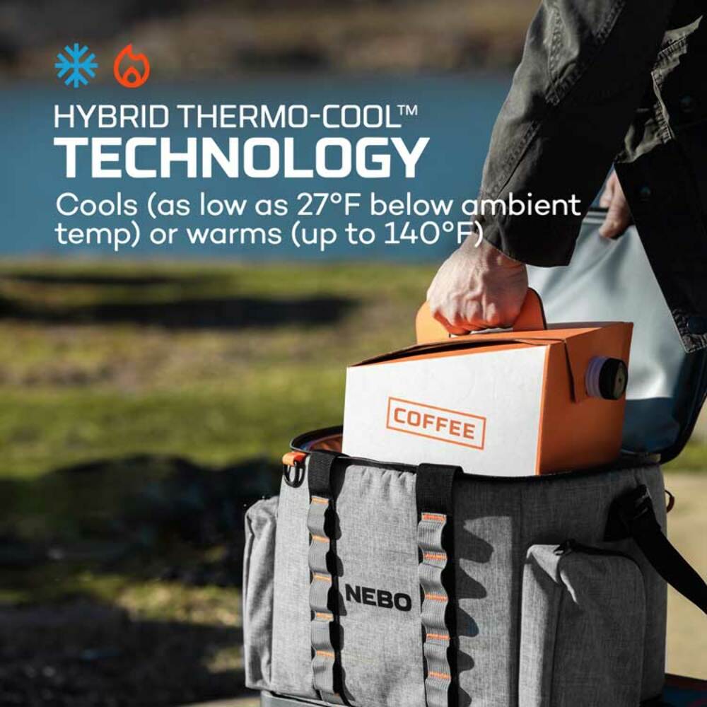 Alliance NEB-CLR-0001 15 Ltr 16 qt. Thermoelectric Iceless Cooler & Warmer Bag