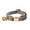 Grey, variant on Adjustable Cat Collar with Bell – Custom Engraved Name ID – Removable Bow Tie for Cats, Puppies, Small Pets, Non-Breakaway(Grey)
