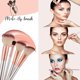 thumbnail image 4 of Make up Brushes,18 Pcs Professional Makeup Brush Set with PU Leather Bag Beige, 4 of 4