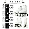 thumbnail image 3 of Crazy Skates Prime Roller Skates - Size adjustable Quad Skates for Men and Women, 3 of 6