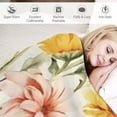 thumbnail image 3 of Chilfamy Flowers Print Throw Blanket Super Soft Blanket for Bed Couch Car Kids Adults All Seasons 3 Sizes 40x50in, 3 of 6