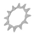 thumbnail image 1 of braveheart Composants de Roue Libre pour Vélo Cassette à Vitesse Unique 17T Pièces de Vélo Argent 12T, 1 of 6