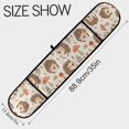 thumbnail image 3 of Dailycode Double Sided Oven Mitt with Loop Heat Resistant Kitchen Long Potholders 7" x 35" Cute Hedgehogs and Forest Mushrooms, 3 of 6