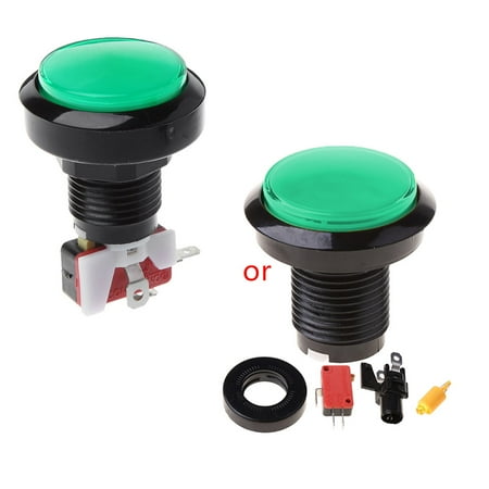 

Arcade Button 45MM 12V LED Light Lamp Big Round Shape Arcade Game Push Button