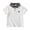 White, variant on Krdevn Boys Polo Shirt With Plaid Collar Horse Embroidery Short Sleeve Casual Kids Top,4-5 Years