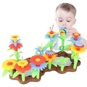 Building Block Early Teaching Flower Building Toy Educational Toy for Children