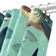 thumbnail image 5 of Shark Waterproof Shower Curtain Set with Hooks, Printed Bathroom Decoration - Shower Curtain Sets and Curtain Sets with Stunning Designs for Your Bathroom Décor, 5 of 5