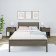 thumbnail image 2 of Max & Lily Full Size Bed Frame with Headboard, Solid Wood Platform Bed for Kids, Clay, 2 of 10