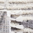 thumbnail image 6 of SAFAVIEH Marrakesh Beryl Diamond Polyester Runner Rug, Beige/Grey, 2'2" x 8', 6 of 7