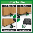 thumbnail image 3 of Furniture Dolly Nest Easy Heavy Duty 1360 kg con cinta métrica, 3 of 9