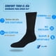 thumbnail image 3 of Calcetines de vestir para hombre IdealFit de algodón Acolchado colores surtidos 6 pares, 3 of 7