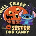 thumbnail image 3 of Lilo & Stitch - Will Trade Sister For Candy - Toddler And Youth Girls Short Sleeve Graphic T-Shirt, 3 of 5