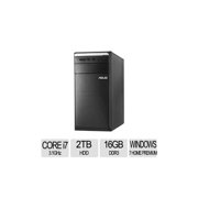 Asus Desktop Tower Computer, Intel Core i7 i74770S, 16GB RAM, 2TB HD