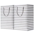 thumbnail image 1 of Cesta para ropa sucia BOOMIBOO, impermeable, 75 L, capacidad, color gris, x2, 1 of 7