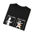 thumbnail image 3 of Humorous Artistic Students Teachers Gift Funny Teacher & Unicorn Art Teacher Graphic Men Women Unisex Garment-Dyed T-shirt, 3 of 4