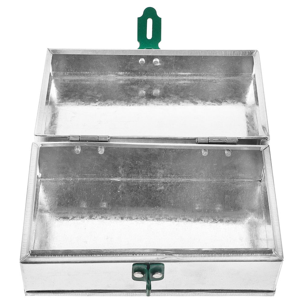 Luxshiny Durable Tool Storage Case Metal Tool Box for Home Repair 1Pcs