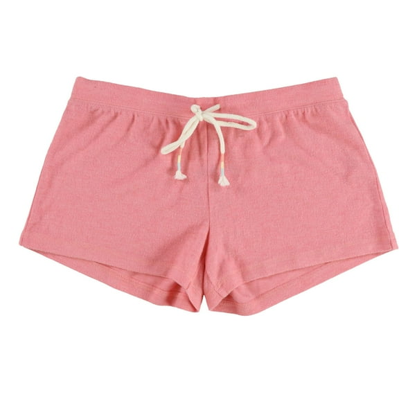 P.J. Salvage Womens Pastel Threaded Drawstrings Pajama Shorts, Pink, Medium