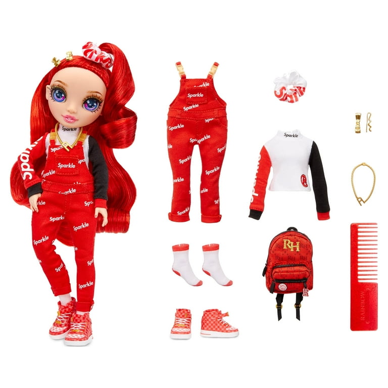 Rainbow High Winter Break Ruby Anderson - Red Fashion Doll Playset