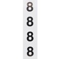thumbnail image 2 of Black Number 8 Circle Stickers | 1.5" Inches Round | 500 Pack, 2 of 2