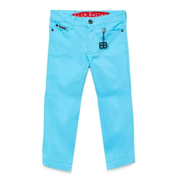 Elie Balleh Aqua Cotton Twill Pant