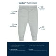 thumbnail image 6 of Gerber Baby Boys Essential Pants, 4-Pack, (Newborn - 24 Months), 6 of 7