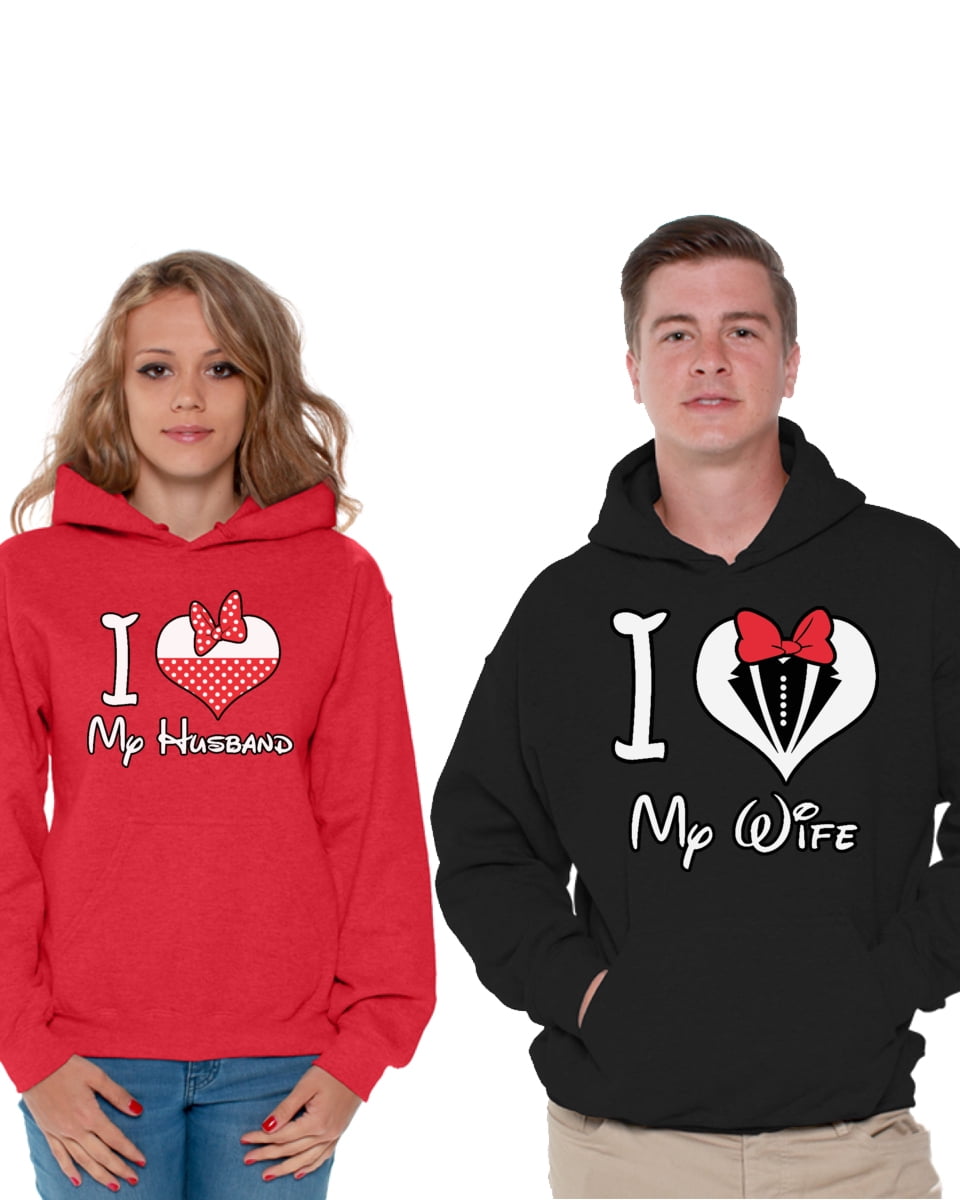 Husband wife sweatshirts Clearance