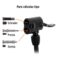thumbnail image 4 of Bomba Para Inflar Balones Llantas de Pedal C/valvulas Naranja Labg, 4 of 4