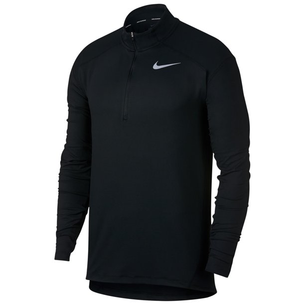 Camiseta para hombre Nike Element Running negra pequeña