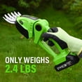 thumbnail image 5 of SOYUS Cordless Hedge Trimmer, 21V Electric Grass Trimmer & Shrubbery Trimmer for Garden/Lawn with Battery and Charger, 5 of 8