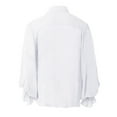 thumbnail image 5 of Court Style Shirt for Men Halloween Festival Two Piece Set Nobleman Attire, 5 of 6