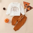 thumbnail image 2 of NOLDARES Toddler Boy Clothes Cartoon Cotton Fall Winter Long Sleeve Sweatshirt and Pants Kids Outfit Set 2pcs Clothing(White,18-24 M), 2 of 7