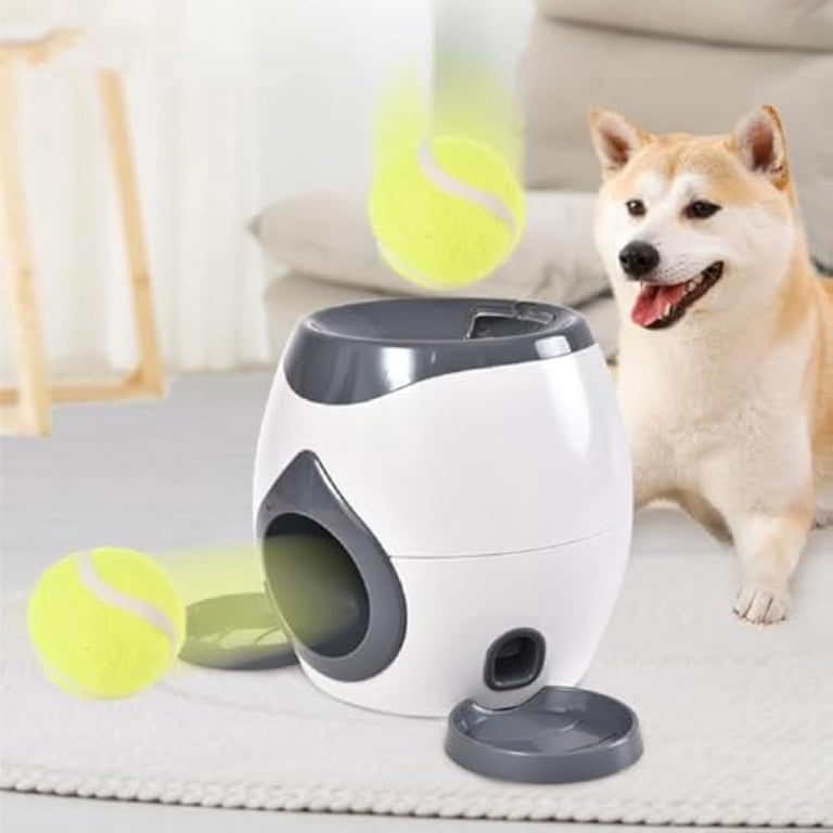 UKCOCO Cat Treat Launcher Toy - Interactive Dog Treat Dispenser Launcher For Pets, Training Tool