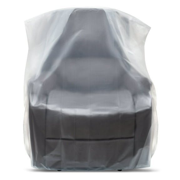 Storage Standard Plastic Furniture Covers for Armchair & Recliner [Pack of 2]