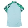 thumbnail image 2 of Monterey Club Women's Fairway Print Contrast Golf Polo Shirt #2502, 2 of 3