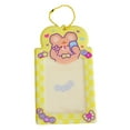 thumbnail image 1 of 1 Pcs Card Holder with Keychains Support Cartoon Plastic Idol Photo Storage Card Protector for Girls, 1 of 10