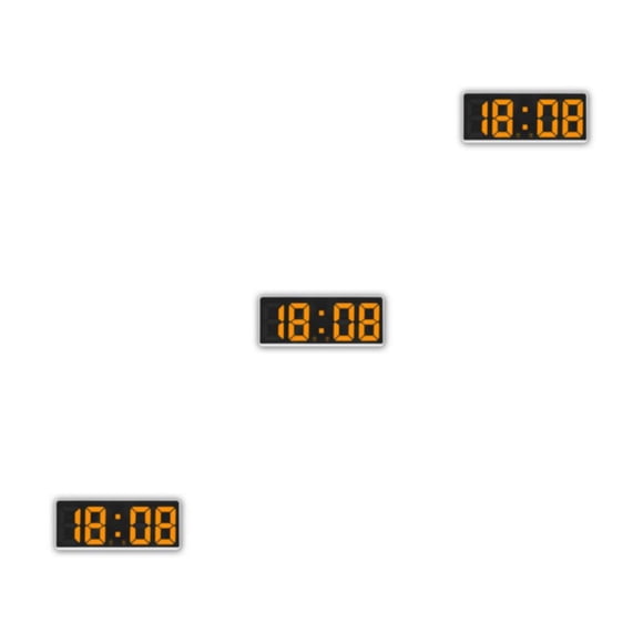 Reloj Digital LED Advancent ABS rectangular estilo simple