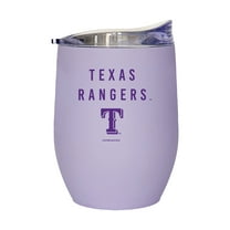 Texas Rangers 16oz. Lavender Soft Touch Curved Tumbler